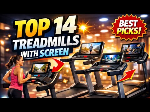 //Top 14 Best Treadmills with Screen // | Smart Treadmills for Home & Gym Workouts!!