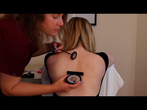 ASMR Doctor Chiropractic Session & Posture Adjustment for Instant Sleepiness [Realistic Roleplay]