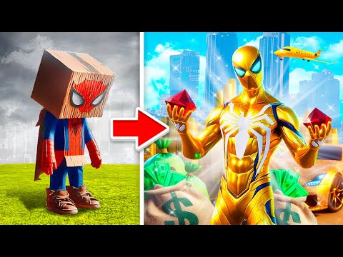 $1 to $10,000,000 SPIDERMAN in GTA 5