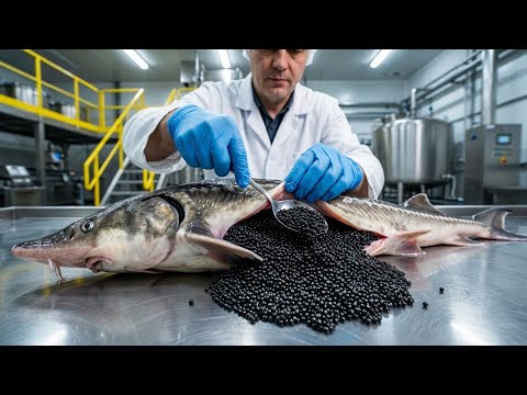 The Shocking Way Black Caviar Is Harvested From 100-Year-Old Fish