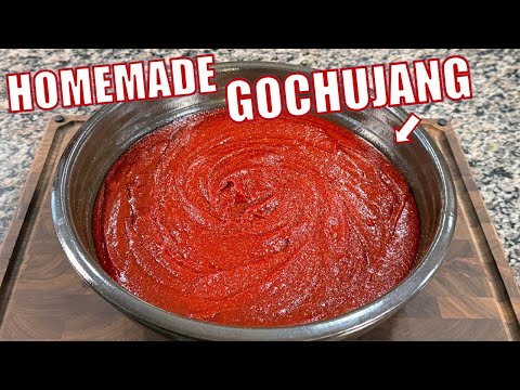 How to Make AMAZING Gochujang!!🤩🌶️