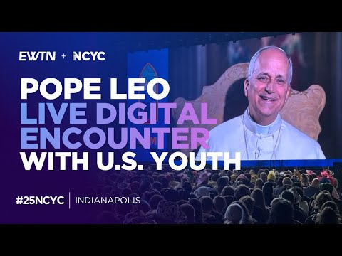 Full Pope Leo XIV's LIVE Digital Encounter with U.S. Youth | NCYC | November 21, 2025
