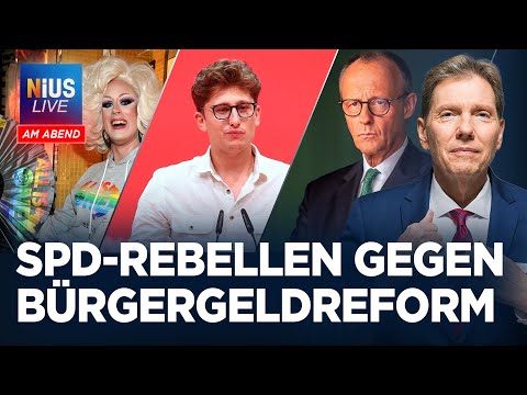 🎙️Bürgergeldreform in Gefahr! Wie lang hält diese Regierung noch? | NIUS Live am Abend (28.10.2025)