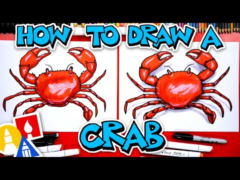 How To Draw A Realistic Crab