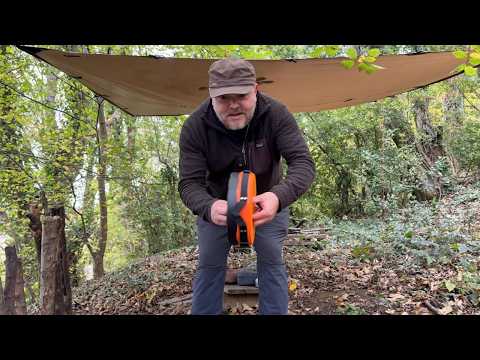 3x3 Tarp Setup • Tender Ribeye Steak! My Custom Trangia Stove Cook Set Test