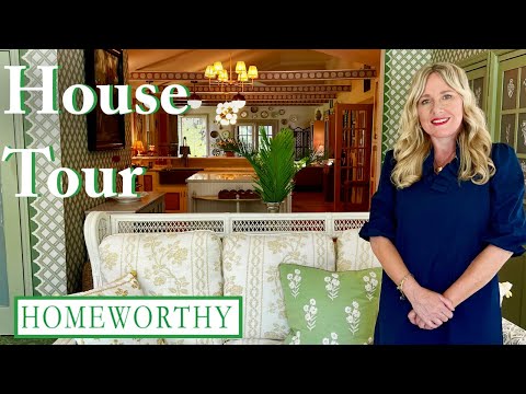 HOUSE TOUR | An Artist's Whimsical Home in Charleston Boasting Playful Patterns