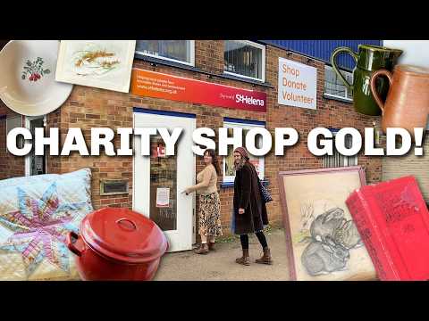 Our FIRST Time Charity Shopping in Colchester… and WOW! UK Thrifting
