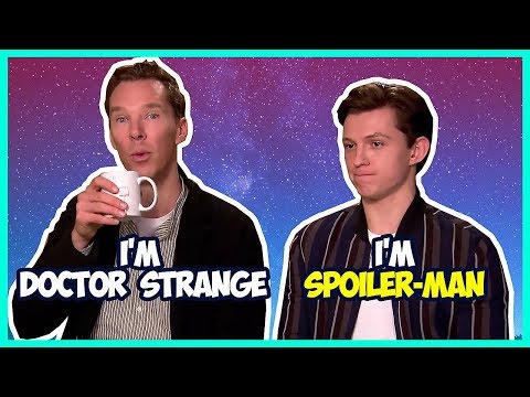 Tom Holland & Benedict Cumberbatch Funny Moments (Avengers Infinity War)