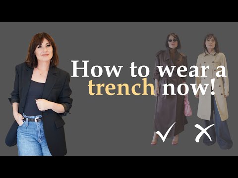 What Makes A Trench Coat Modern In 2025! (And How To Style It)