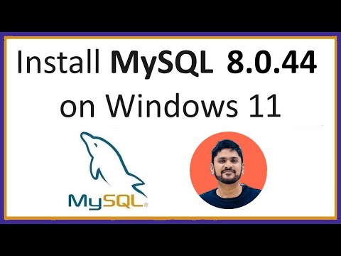 How to install MySQL 8.0.44 Server and Workbench latest version on Windows 11