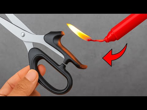 Don’t Throw Away Your Broken Scissors – This Trick Will Save Them!