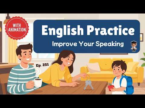 Daily English Conversation Practice | Talk About Your Morning | English Listening Podcast
