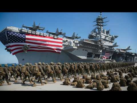 45,000 Marines of USS Comstock & USS Tripoli Rapid Response Operation Near the Strait of Hormuz