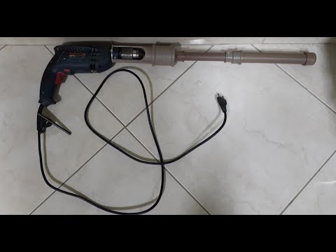 Vibrador para Concreto Caseiro