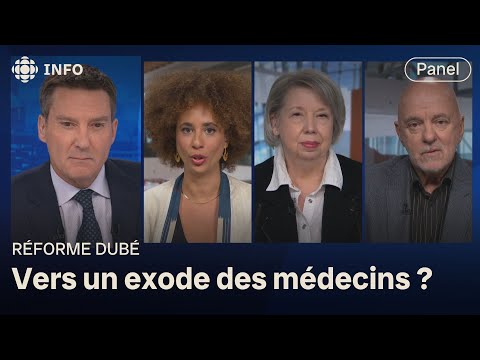 Should we fear an exodus of doctors in Quebec with Christian Dubé's health reform?