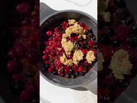 Crumble with Cherry ✨🍒 | Eat and Shine ☀️