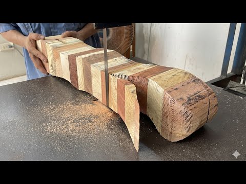 Billions Of People Are Amazed By This Method Of Recycling Wood Scraps