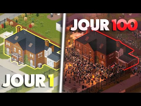 J'ai Survécu 100 JOURS Sur PROJECT ZOMBOID