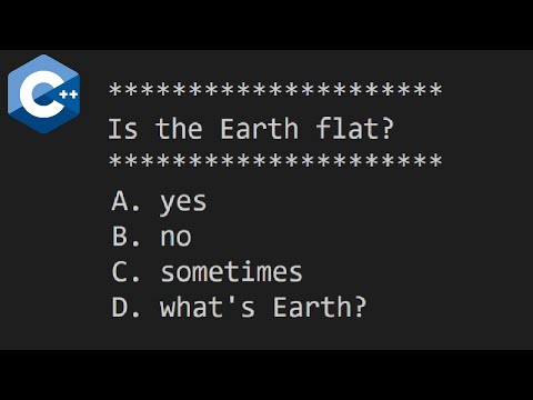 C++ QUIZ GAME for beginners 💯