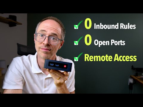 Remote Homelab Access the RIGHT Way: No Open Ports, No Inbound Rules