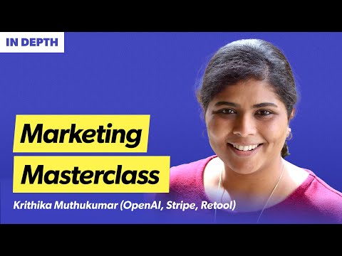 Inside marketing at Stripe, OpenAI and Retool | Krithika Muthukumar (VP of Marketing at OpenAI)