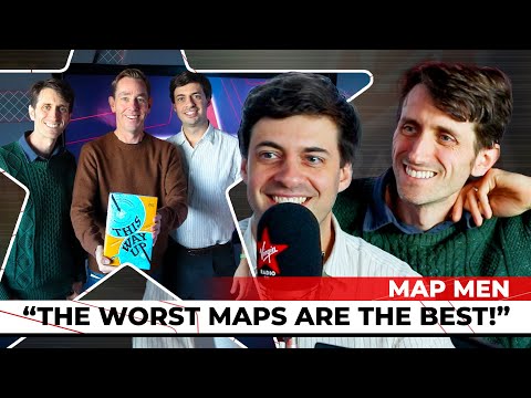 Map Men: "We Want To Celebrate All The Worst Maps In The World!" | Mark Cooper-Jones & Jay Foreman