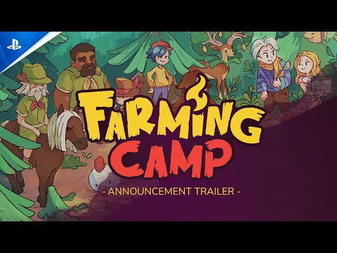 Farming Camp - Announcement Trailer | PS5 Games