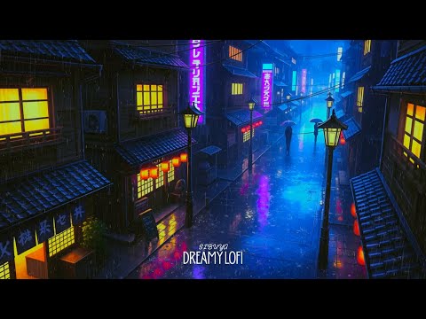 Midnight Sibuya Rain ☔ Peaceful Lofi Ambience for Study & Sleep