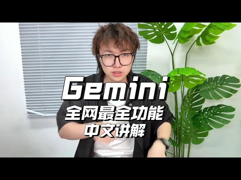 2025 Gemini 最新最全功能讲解！八大模块讲解，彻底掌握目前功能最强的AI大模型，听完小白也能快速上手！