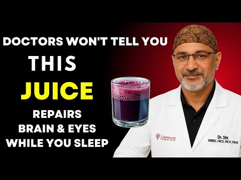 Seniors: Top 4 Juices to Restore Vision and Memory While You Sleep