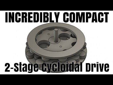 A New Take On The Cycloidal Drive (Extremely Compact)