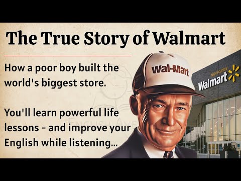 The Success Story of Walmart || Learn English Through Story Level 3 🔥 || Improve Your English ✅️ 