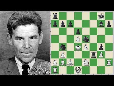 Rashid Nezhmetdinov's BRILLIANT QUEEN SACRIFICE! Chess