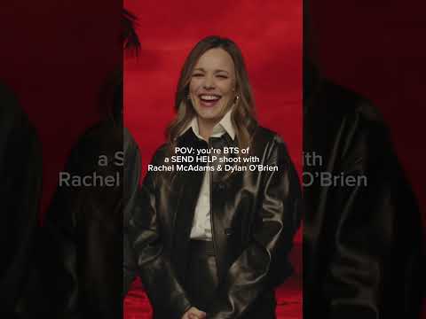 SEND HELP. Rachel McAdams. Dylan O’Brien.Only in theaters January 30.