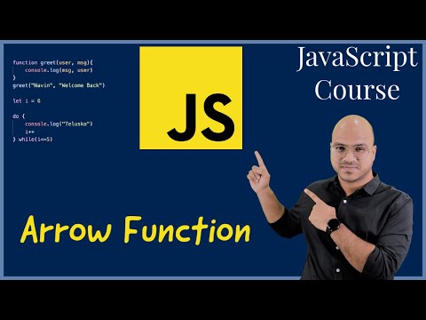 #26 Arrow function in JavaScript
