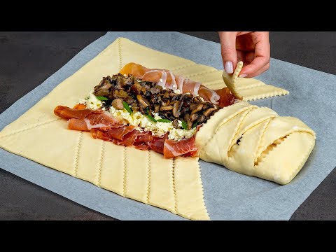 This recipe is the season’s hit! Simple and fast, using puff pastry and 3 ingredients