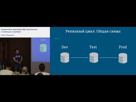 Управление версиями БД приложения с помощью Liquibase