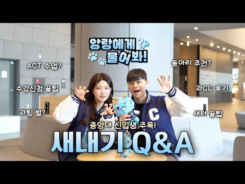 과CC가 팀플하다 헤어지면? 💔 중앙대 새내기 다 들어와 | 중앙사랑이 말아주는 새내기 Q&A 🙋🏻‍♀️ | ACT 후기, 수강신청 꿀팁, 과팅 썰, 동아리 추천