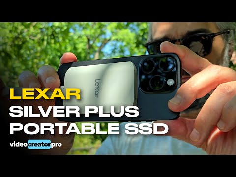 Lexar ES5 Magnetic Portable SSD & Professional SILVER PLUS microSDXC