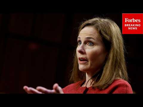 'Am I Right?': Justice Amy Coney Barrett Asks ACLU Attorney About Exceptions To 14th Amendment