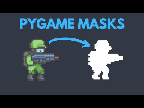 How to Use Pygame Masks for Pixel Perfect Collision
