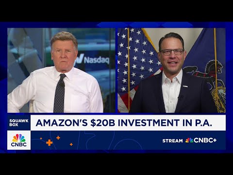 Pennsylvania Gov. Shapiro on Amazon's $20B investment: Biggest private investment in state history