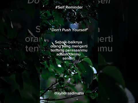 Don't Push Yourself #sadstory #shorts