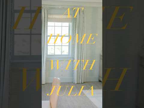 At home with @JuliaAmoryBrand - a look inside Julia's primary bedroom