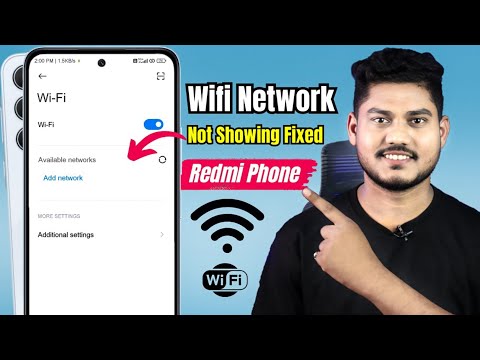Solved Redmi Phone Wi-Fi Network Name Not Showing Issue 2025 | Phone Not Detecting WIFI Network