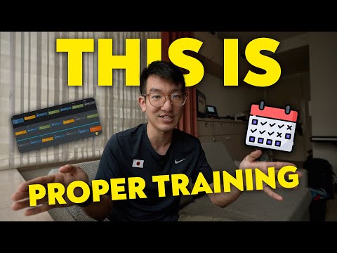 How To PROPERLY Structure Your Running Training