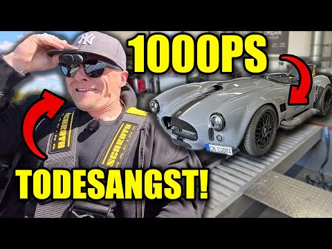 1000PS COBRA: noch NIE hatte ich solche ANGST!