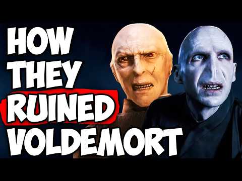 Lord Voldemort: Books vs Movies