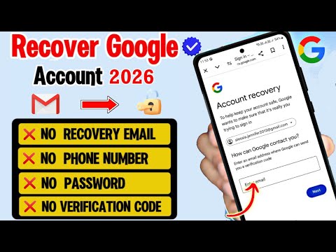 How to Recover Gmail Password without Recovery Email and Phone Number 2026 |