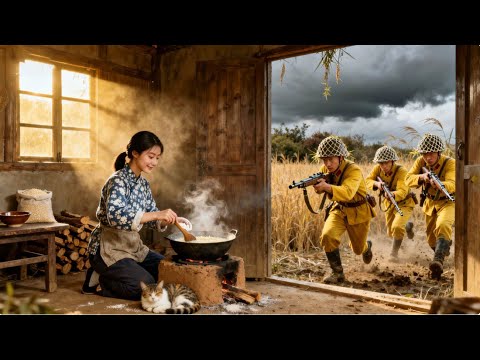 Japanese soldiers enter a house to take a beautiful girl, not knowing she’s a murderous maniac.